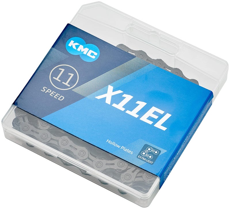 KMC Unisex's X11el Chain  Black  118 Link - Image 1